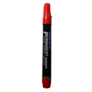 MARCADOR PERMANENTE ROJO