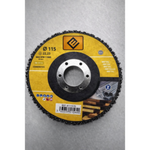 DISCO DE PULIDO PARA MADERA-METAL DE 115MM